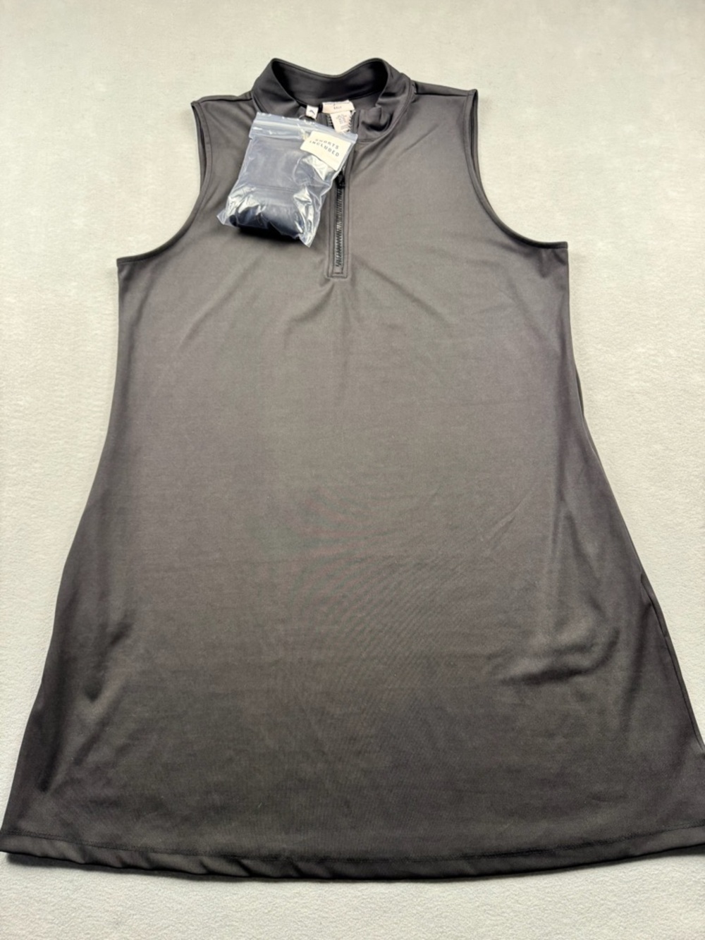 Tommy Bahama Golf Dress And Shorts XL Black NEW Activewear Pickleball UPF 50